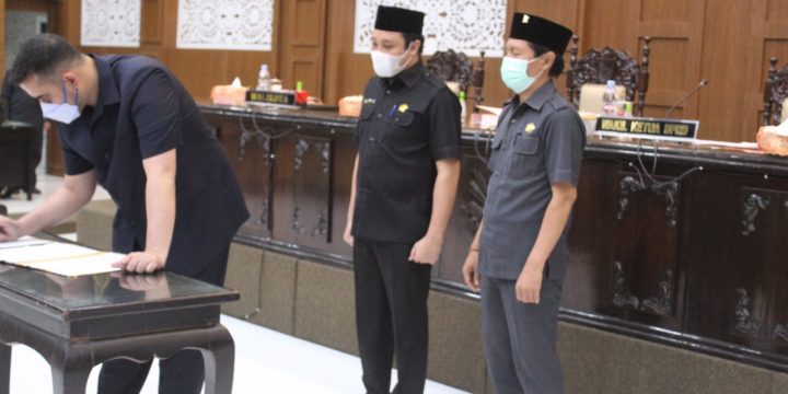 Penetapan Perda Pertanggungjawaban APBD Tahun 2020