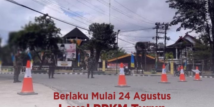 Pemerintah Perpanjang PPKM tanggal 24 – 30 Agustus 2021