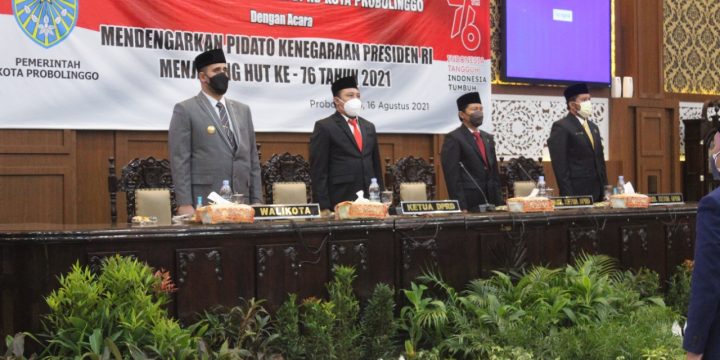 Sidang Paripurna DPRD agenda Mendengarkan Pidato Kenegaraan Presiden Republik Indonesia