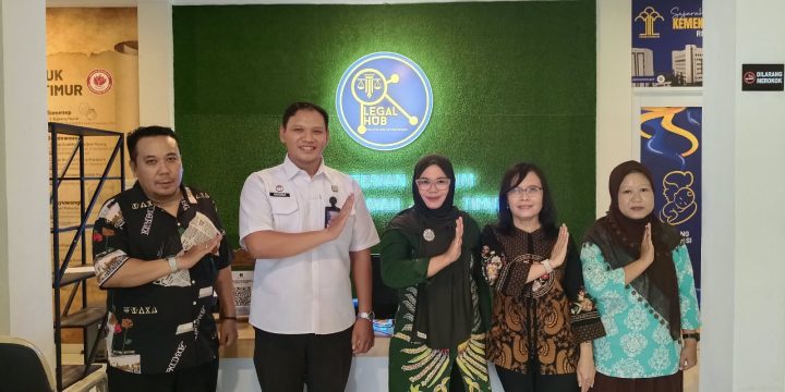 Koordinasi dan Konsultasi Tim JDIH Kota Probolinggo pada Kantor Wilayah Kementerian Hukum  Jawa Timur